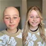 Blond Girl with Wib