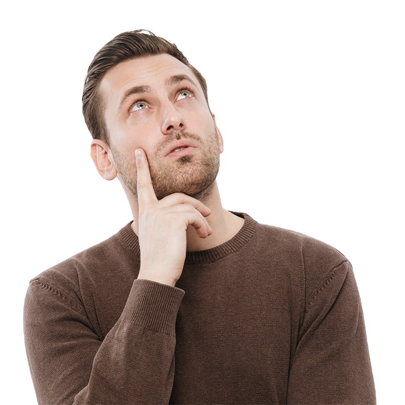 thinking-young-man-standing-isolated